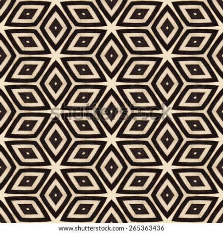 Kaleidoscope abstract background or seamless pattern of zebra stripes.