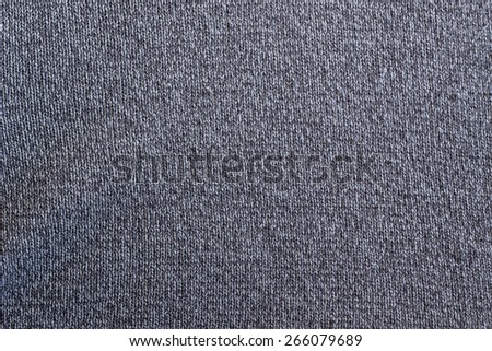 Old Gray Woolen Fabric Texture