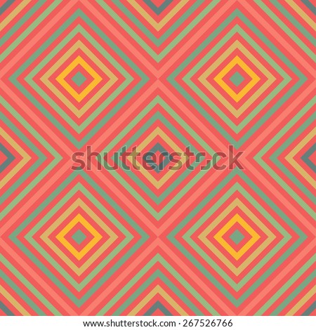 Seamless colorful ethnic geometric pattern. Hipster vector background. Geometric abstract texture. Seamless pattern can be used for wallpaper, wrapping paper, textile, web page background.