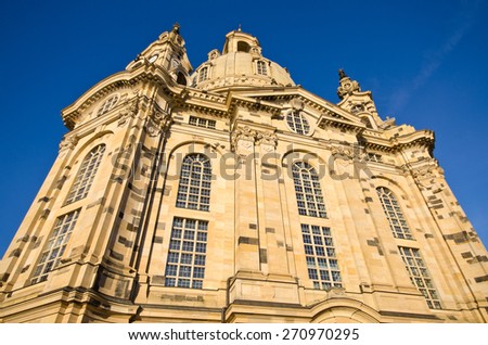 Old Frauenkirche in Dresden - Germany