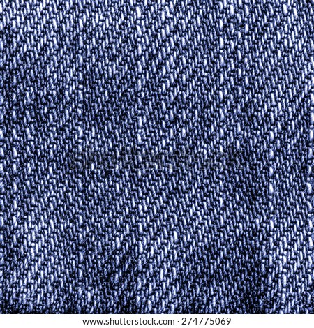 worn blue denim texture closeup. Can be used as background for design-works