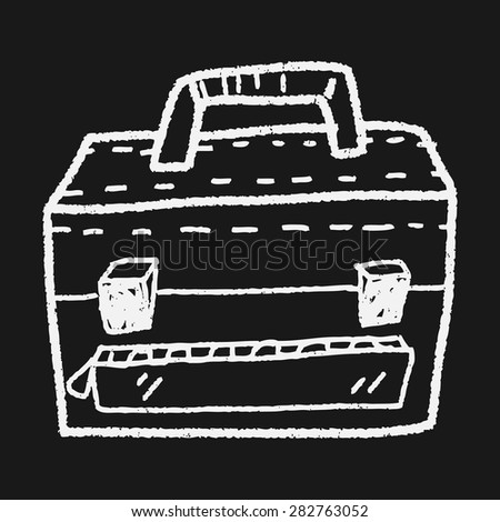 briefcase doodle