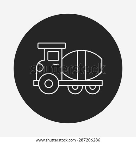 truck line icon