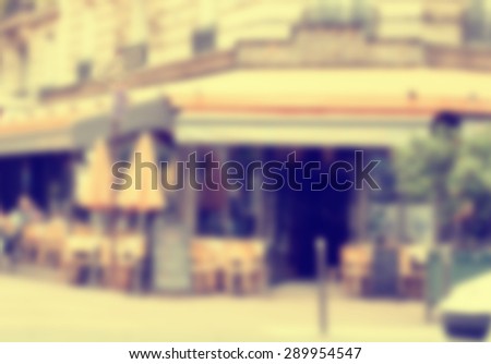 France blur background street lights Paris