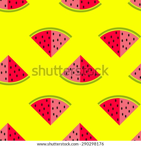  Vector background watermelon
