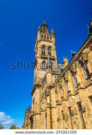 University of Glasgow Main Building - Scotland