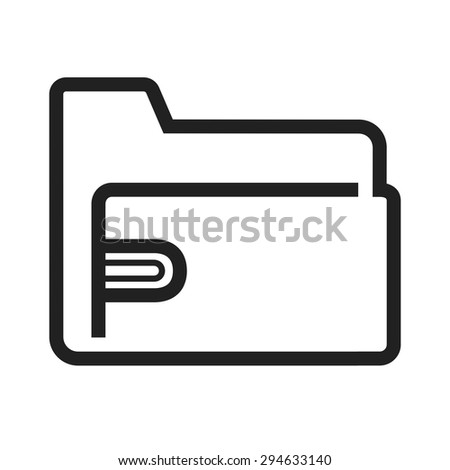 Paper, business, folders icon vector image. Can also be used for business, finance and accounts. Suitable for web apps, mobile apps and print media.