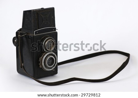 Ancient photo camera