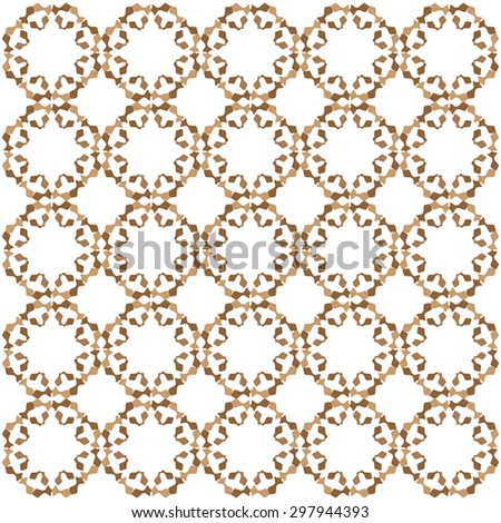 regular brown octagonal pattern