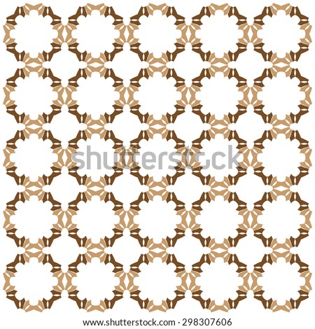 pattern pieces octagonal shape star