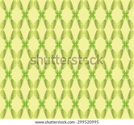 Abstract floral ornamental pattern. Geometric ornament seamless textured background.