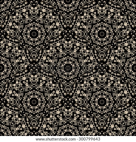 Seamless Pattern. Abstract Ornamental Geometrical Background