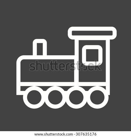 Train, toy, wood icon vector image.Can also be used for toy and games. Suitable for mobile apps, web apps and print media.