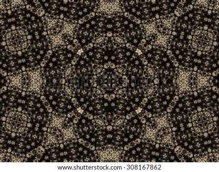 Background pattern of symmetry