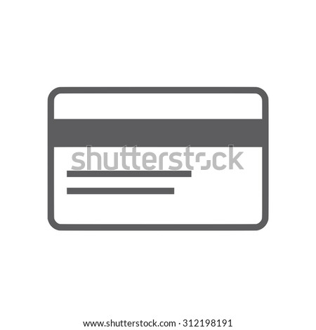 Credit Card, isolated on white