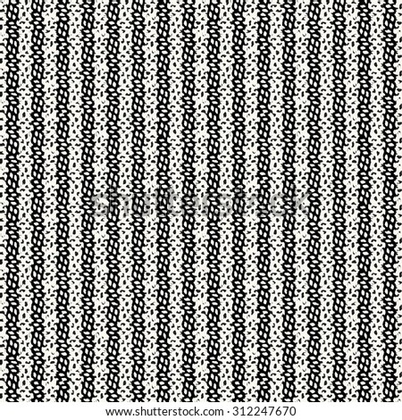 Abstract  stripe in black and white flecks. Seamless pattern.