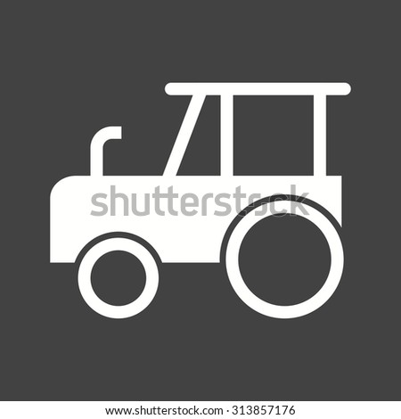 Tractor, agriculture, field icon vector image.Can also be used for gardening. Suitable for mobile apps, web apps and print media.