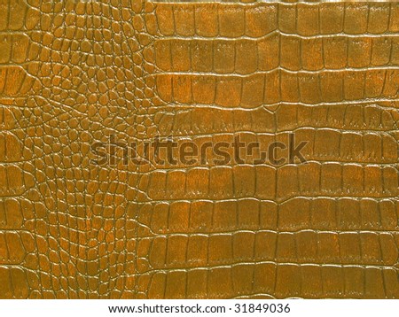 Golden snake skin texture