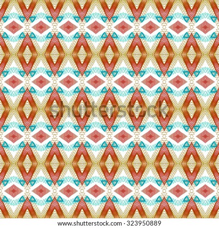 brown ethnic pattern background