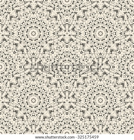 Ornamental Seamless Pattern. Abstract Geometrical Background