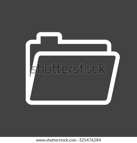 Folder, file, document icon vector image.Can also be used for user interface. Suitable for mobile apps, web apps and print media.