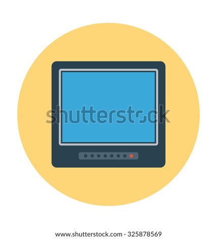 
LCD Colored Vector Illustration
