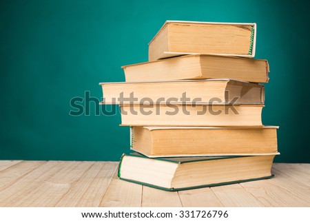 A pile of books