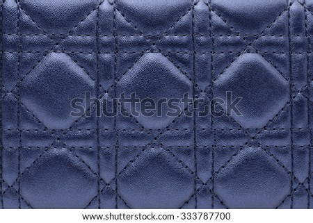 blue leather texture with pattern