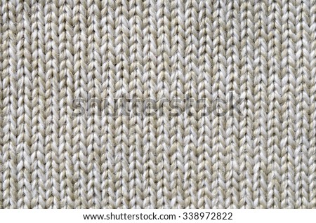 Knitted fabric gray