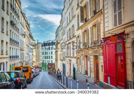 Montmartre in Paris
