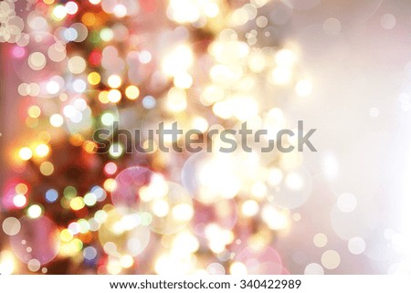 Colorful blurred circles abstract background