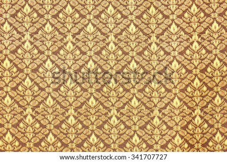 Colorful batik,Sarong fabric pattern background:Close up,select focus with shallow depth of field:ideal use for background.