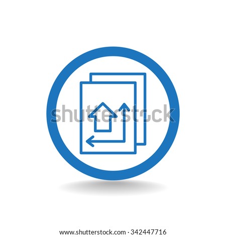 Blueprint - house plan icon