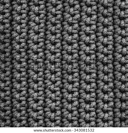 black textile wicker  texture as background