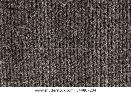 Gray Knitted Wool Background/ Gray Knitted Wool Background