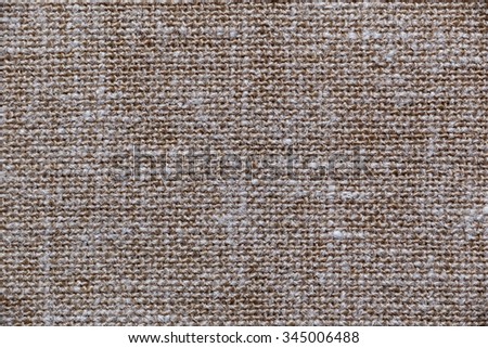 Closeup natural linen textile texture for background.