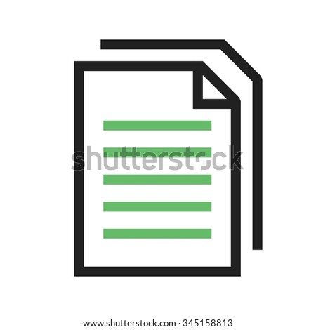 Legal, document, office icon vector image.Can also be used for office. Suitable for mobile apps, web apps and print media.