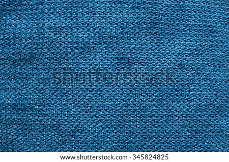 A blue fabric texture background