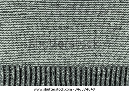 grey knitted fabric texture