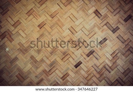 brown handicraft weave texture background