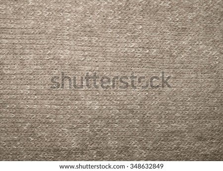 The surface texture of woolen fabric