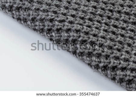 Dark grey fabric