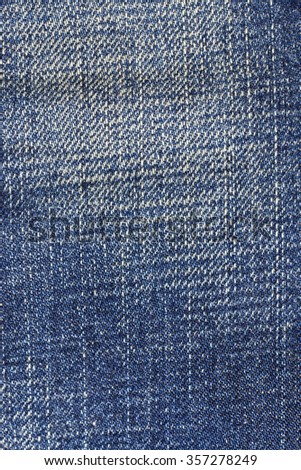 Texture of blue jeans.