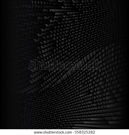 Dark vector texture.Black background. Black pattern.