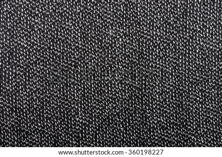 piece of black and white fabric as background