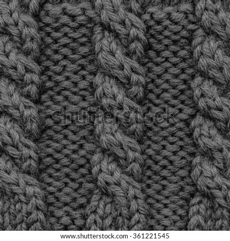 black textile texture, knitting