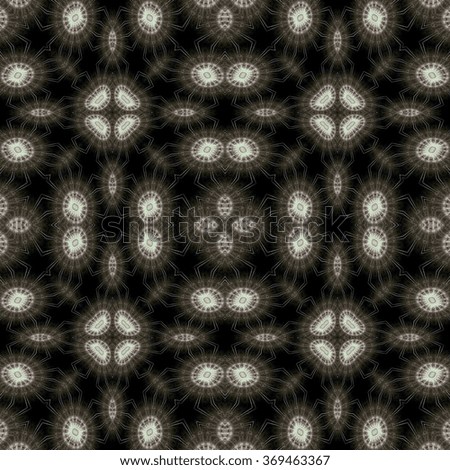 Seamless wallpaper fractal tiles 