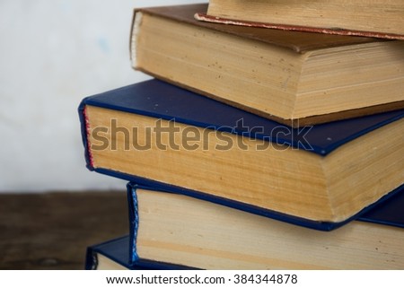 Stack of  books 