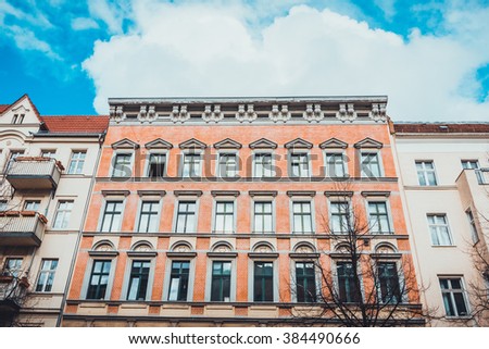 beautiful apartment house at berlin at prenzlauer berg