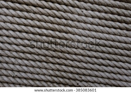 close up rope texture for background used